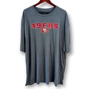 NFL‎ gray San Francisco 49ers T-shirt size 2XL
